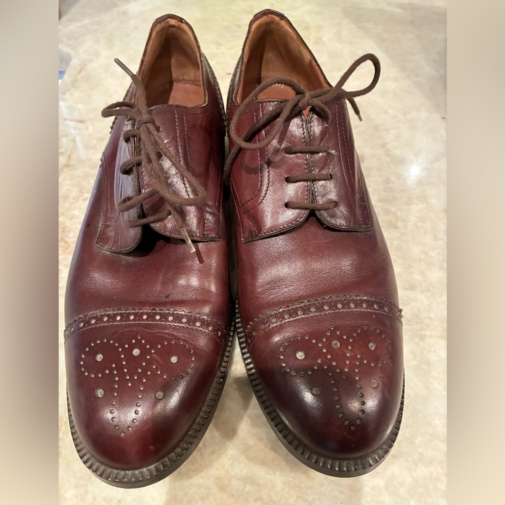 Fratelli Rossetti Brown Leather Oxfords